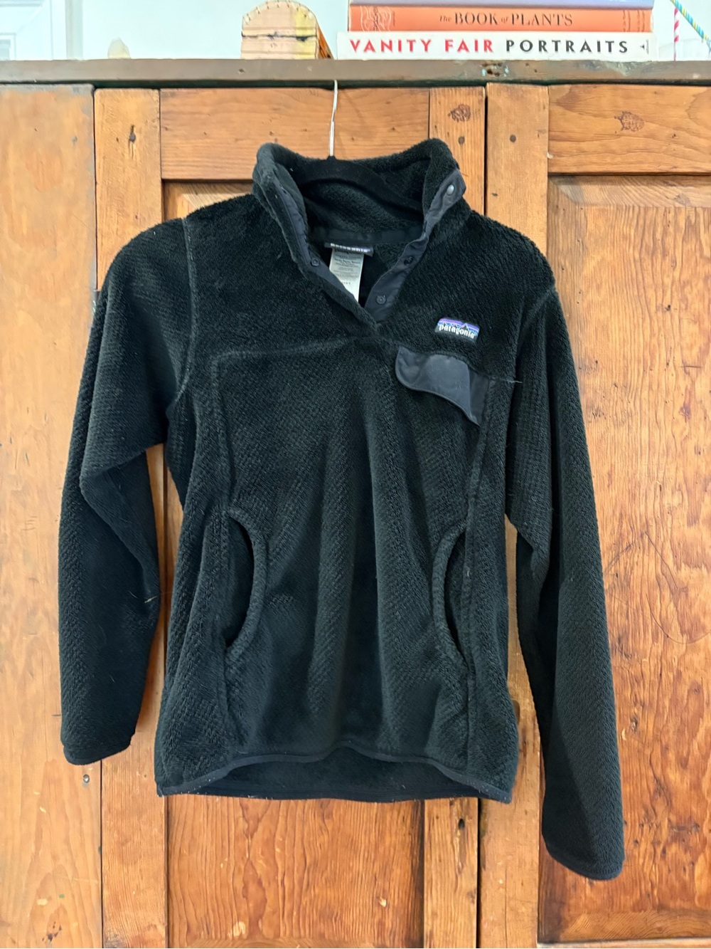 Patagonia Black Kids Synchilla Snap-T Fleece Pullover
